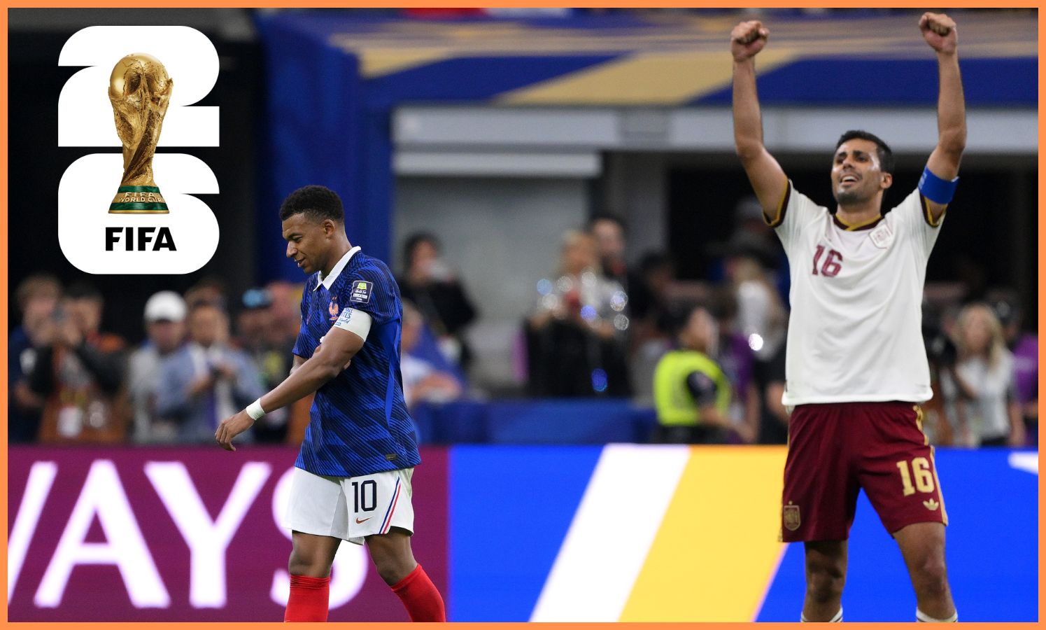 Spain Tops France 2-0