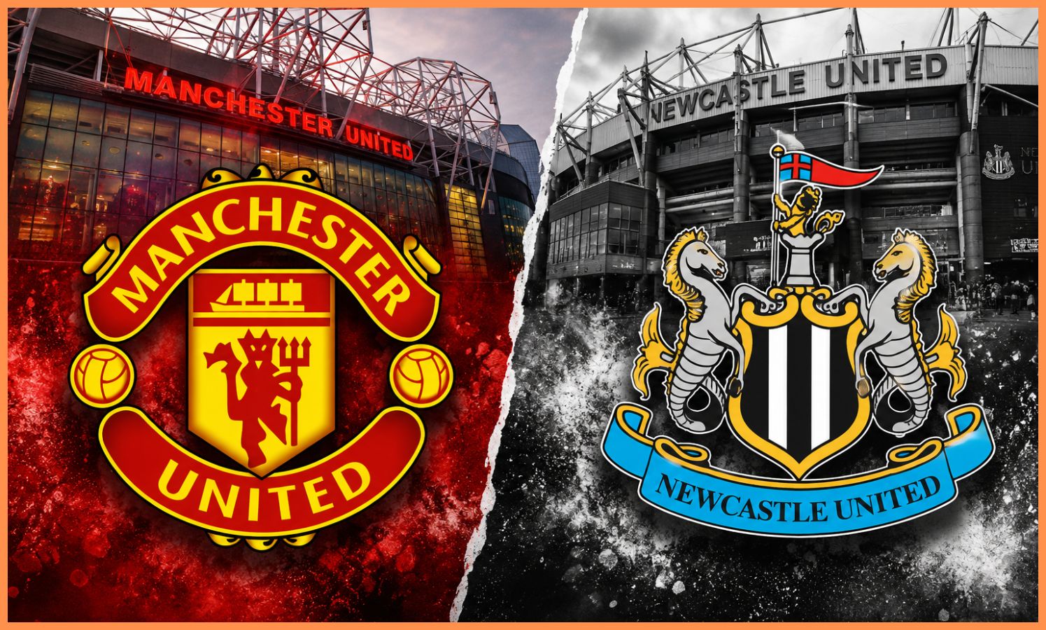 Man United & Newcastle battle for 25 year-old full-back who played 37 PL games last season