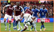 Ezri Konsa in action for Aston Villa