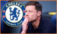 Xabi Alonso and Chelsea badge