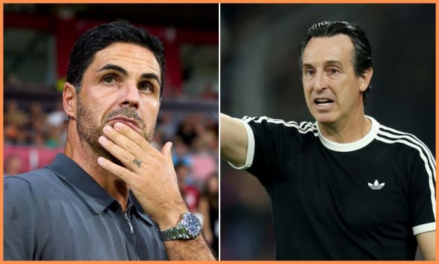 Mikel Arteta and Unai Emery