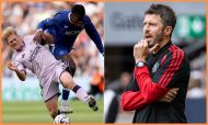 Lewis Hall and Michael Carrick