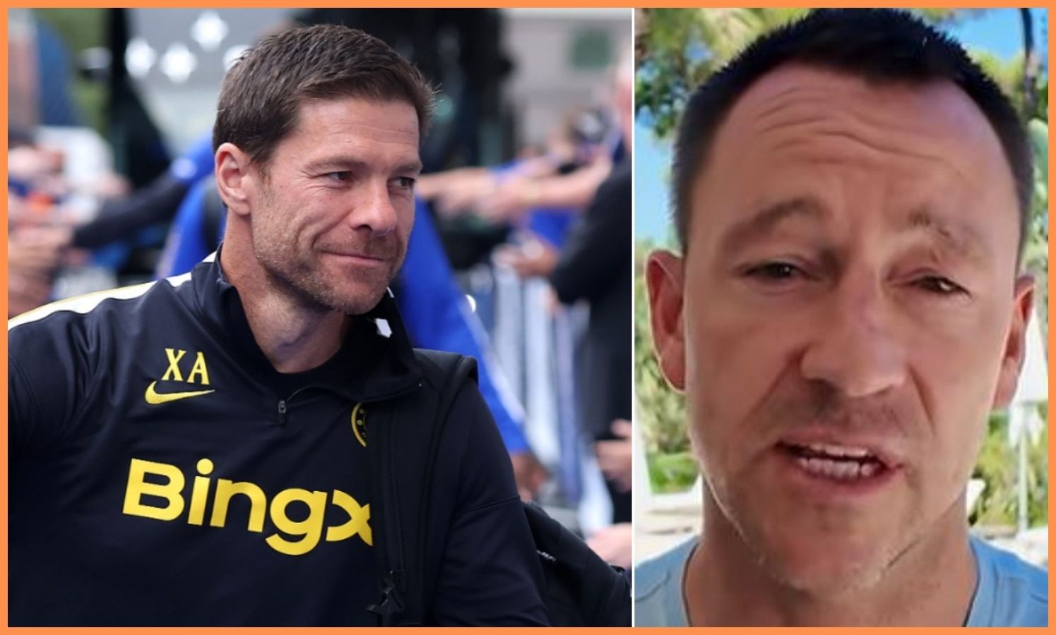 Xabi Alonso and John Terry