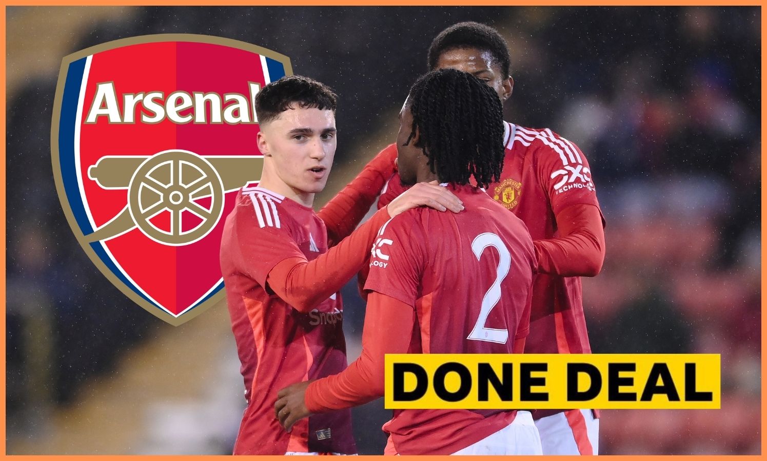 Official: Manchester United announce youngster’s transfer to Arsenal