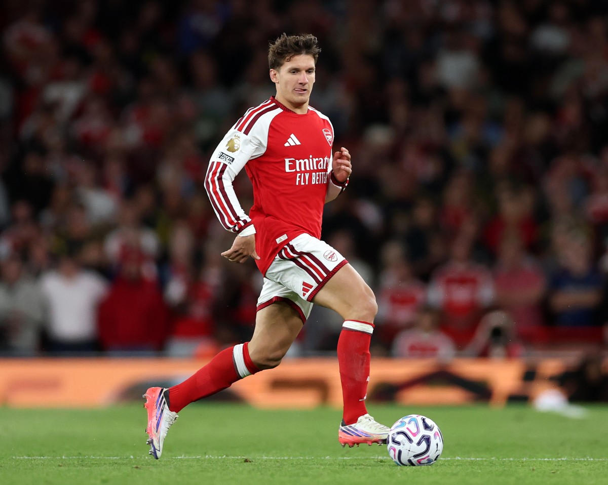 Christos-Tzolis-in-action-for-Arsenal “Great piece of business” – Arsenal praised for pulling off one of the signings of the summer