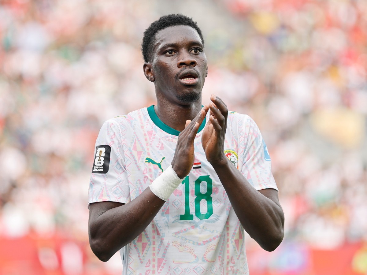 Ismaila Sarr con il Senegal ai Mondiali