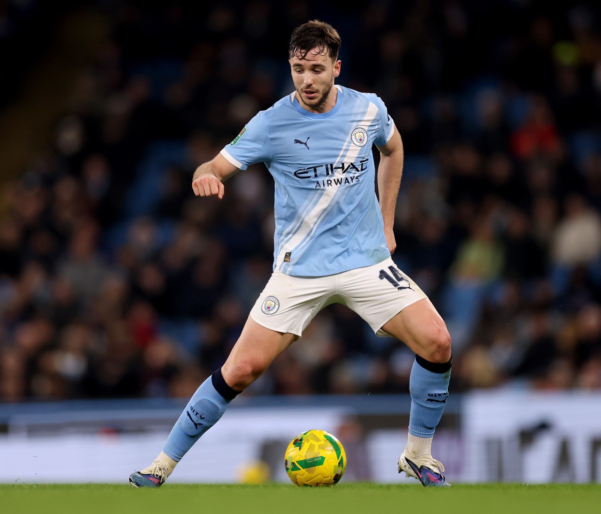 Nico-Gonzalez-in-action-for-Man-City-against-Newcastle-last-season Video: Newcastle United transfer target spotted arriving as £50m deal close to completion