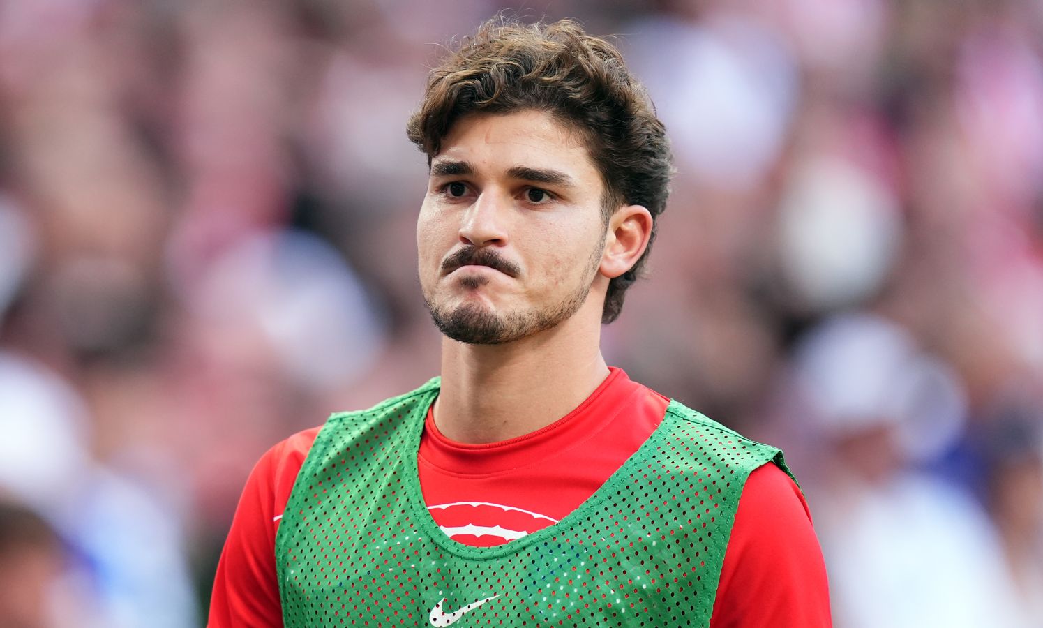Julian Alvarez in training