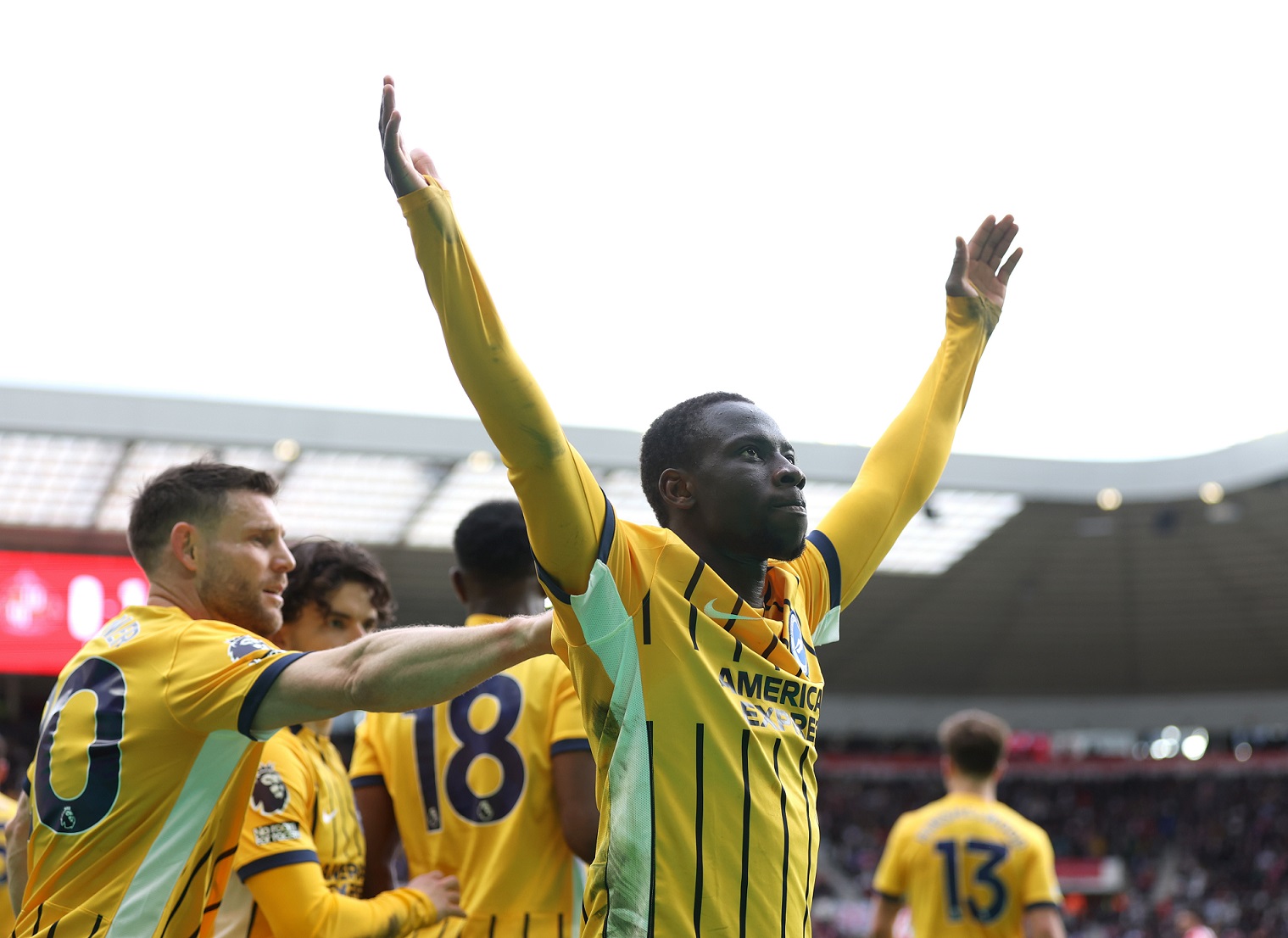 sunderland-v-brighton-and-hove-albion-premier-league-1 Liverpool handed major Yankuba Minteh injury concern amid Brighton negotiations