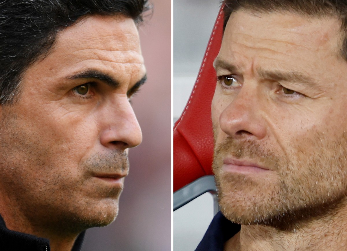 Mikel Arteta e Xabi Alonso