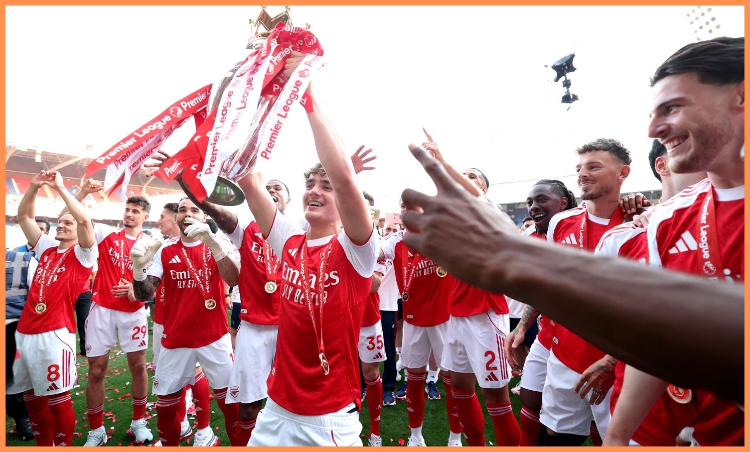 Max Dowman ganhou o troféu da Premier League