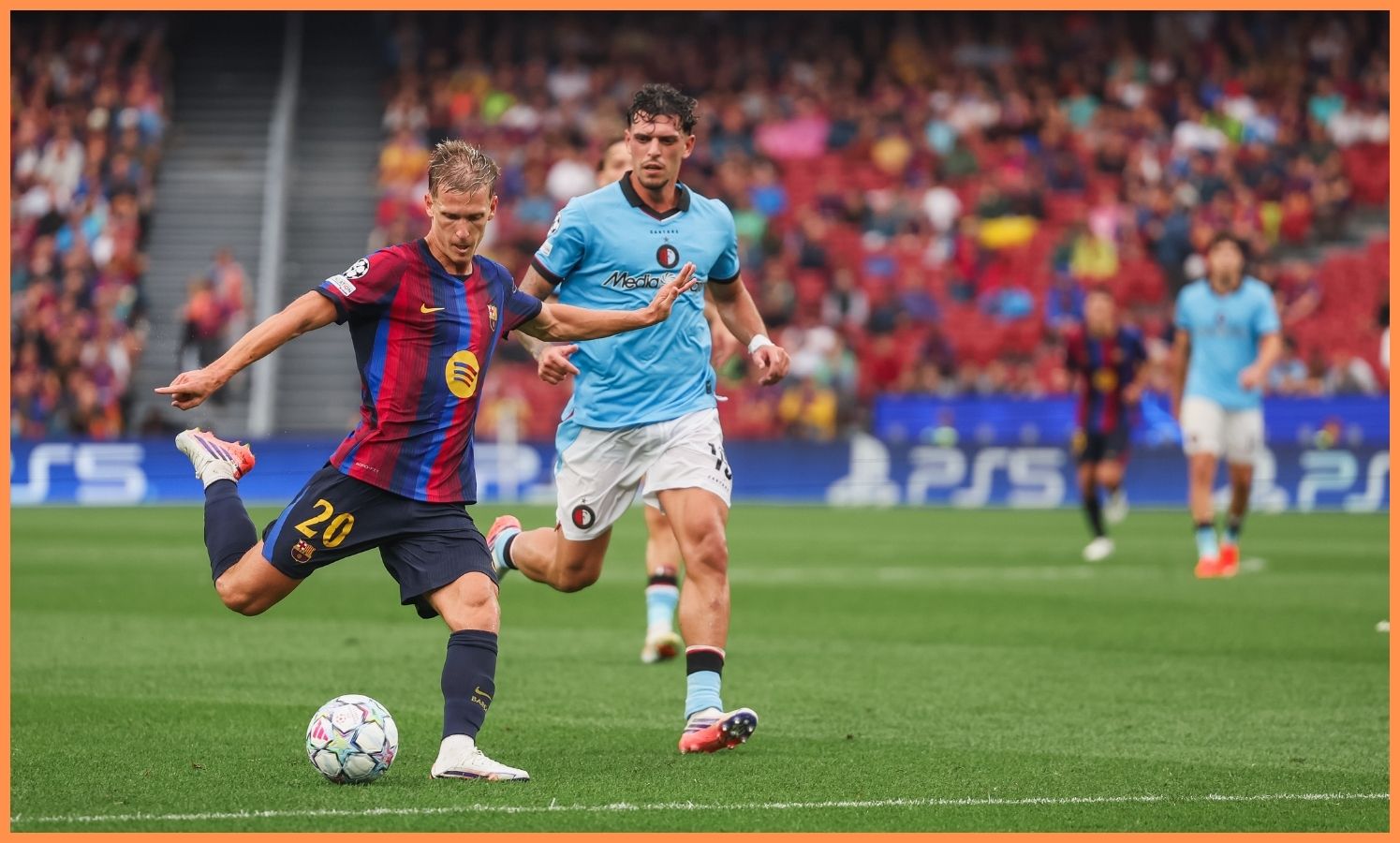 Dani Olmo jogou pelo Barcelona