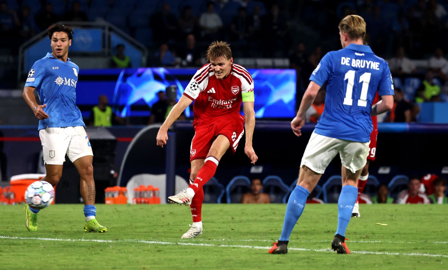 COS-FeaturedHero-Image-Templates-2026-09-10T023413.880 Watch: What a hit! Martin Odegaard with a stunner to give Arsenal the lead vs Napoli