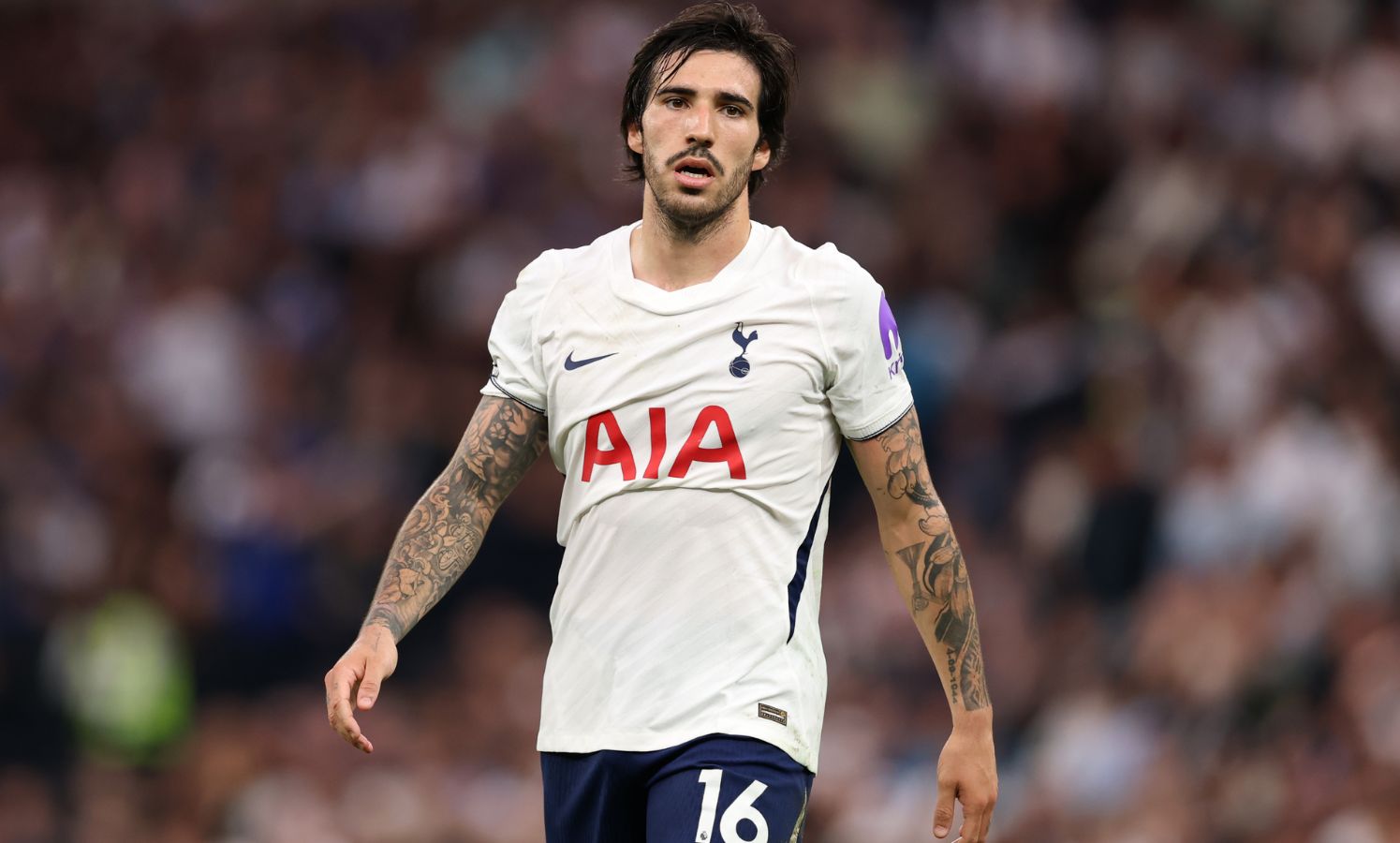 Sandro Donali em ação pelo Spurs