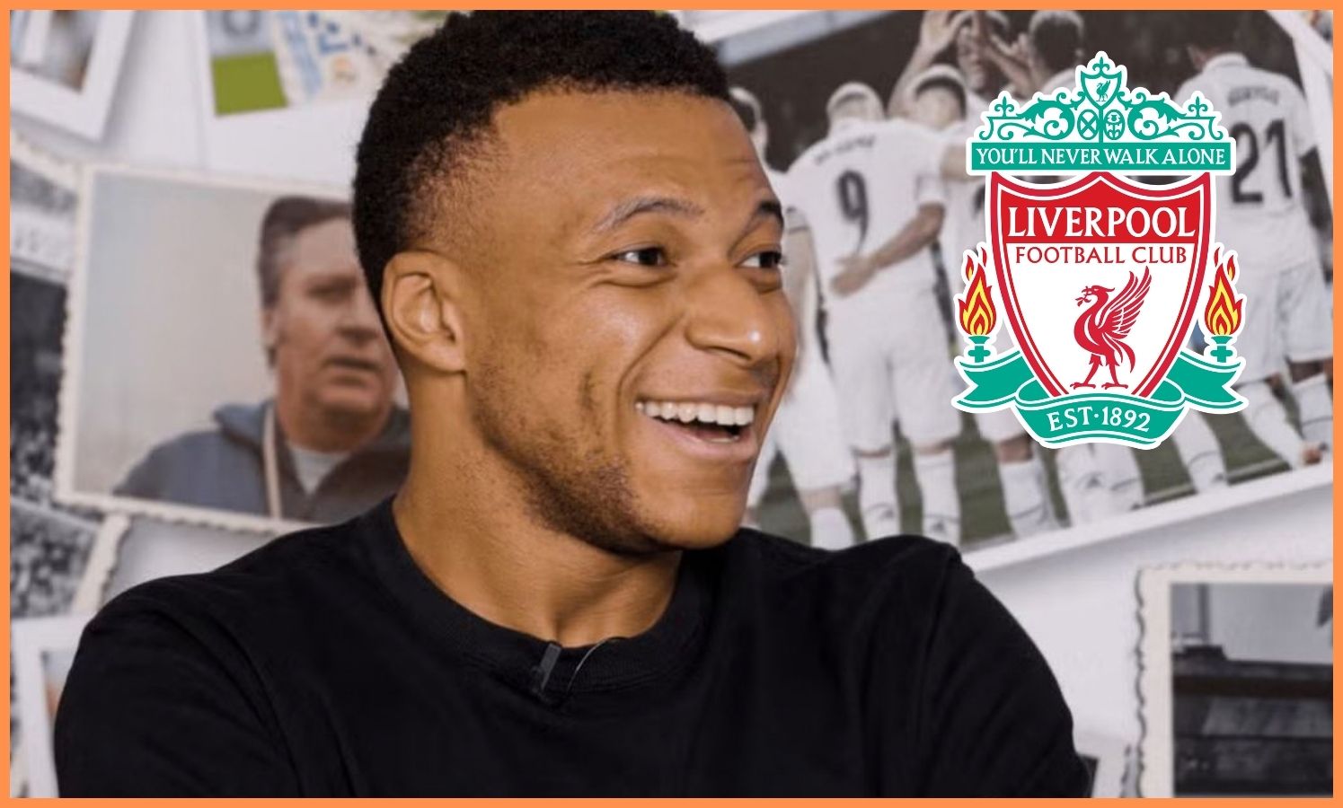 Kylian Mbappé em entrevista