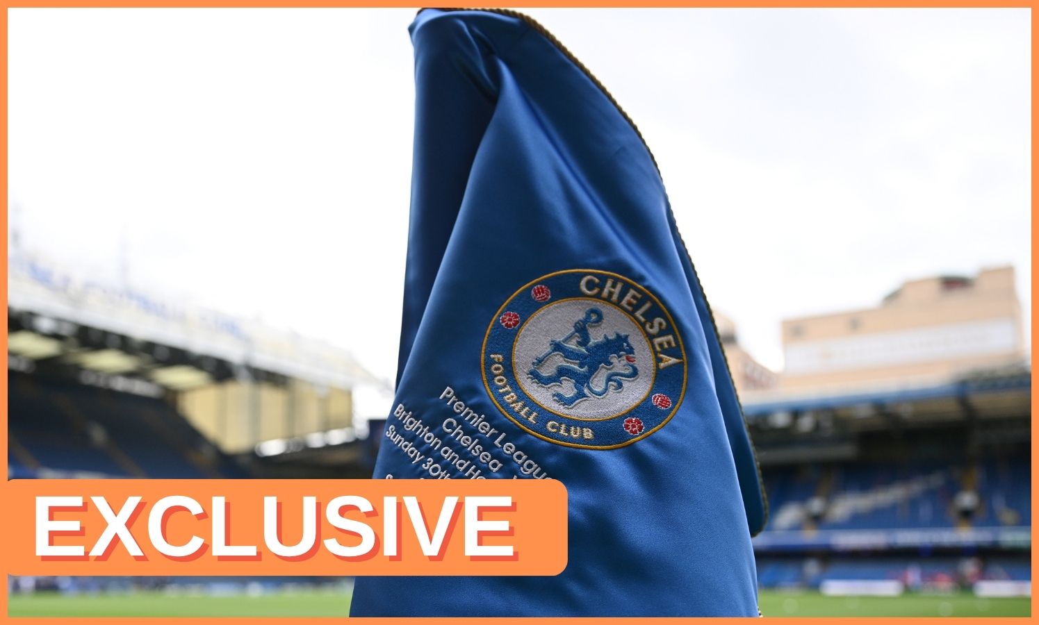 Bandeira do Chelsea FC e 'banner exclusivo