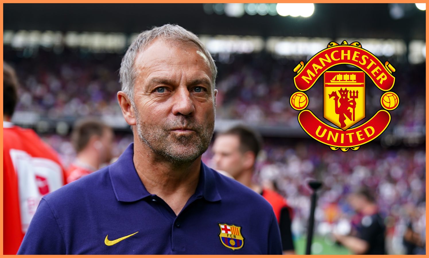 O técnico do Barcelona, ​​Hansi Flick