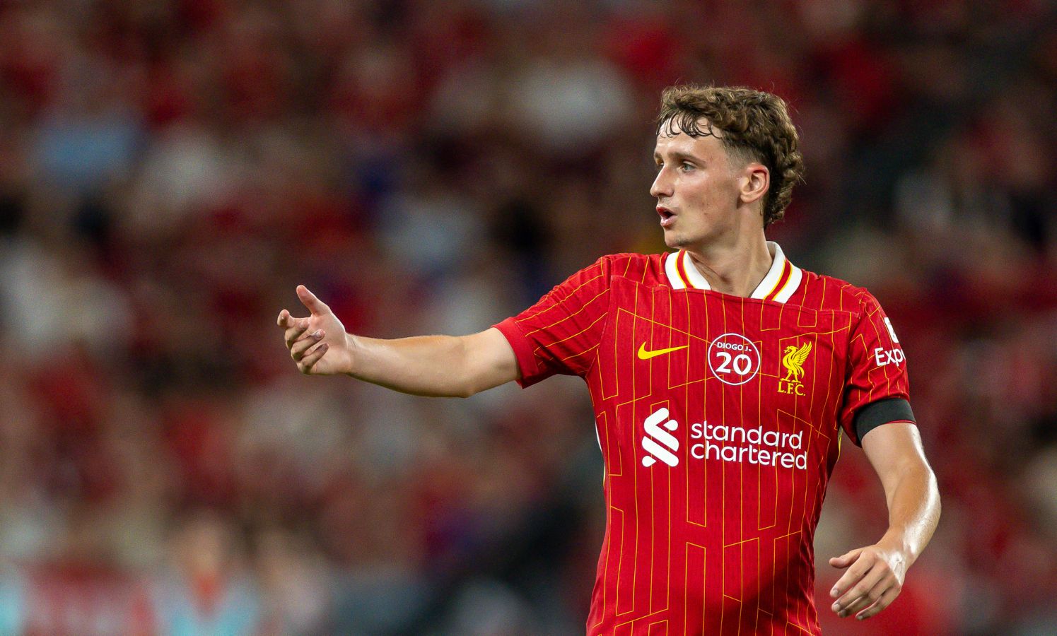 Tyler Morton jogou pelo Liverpool