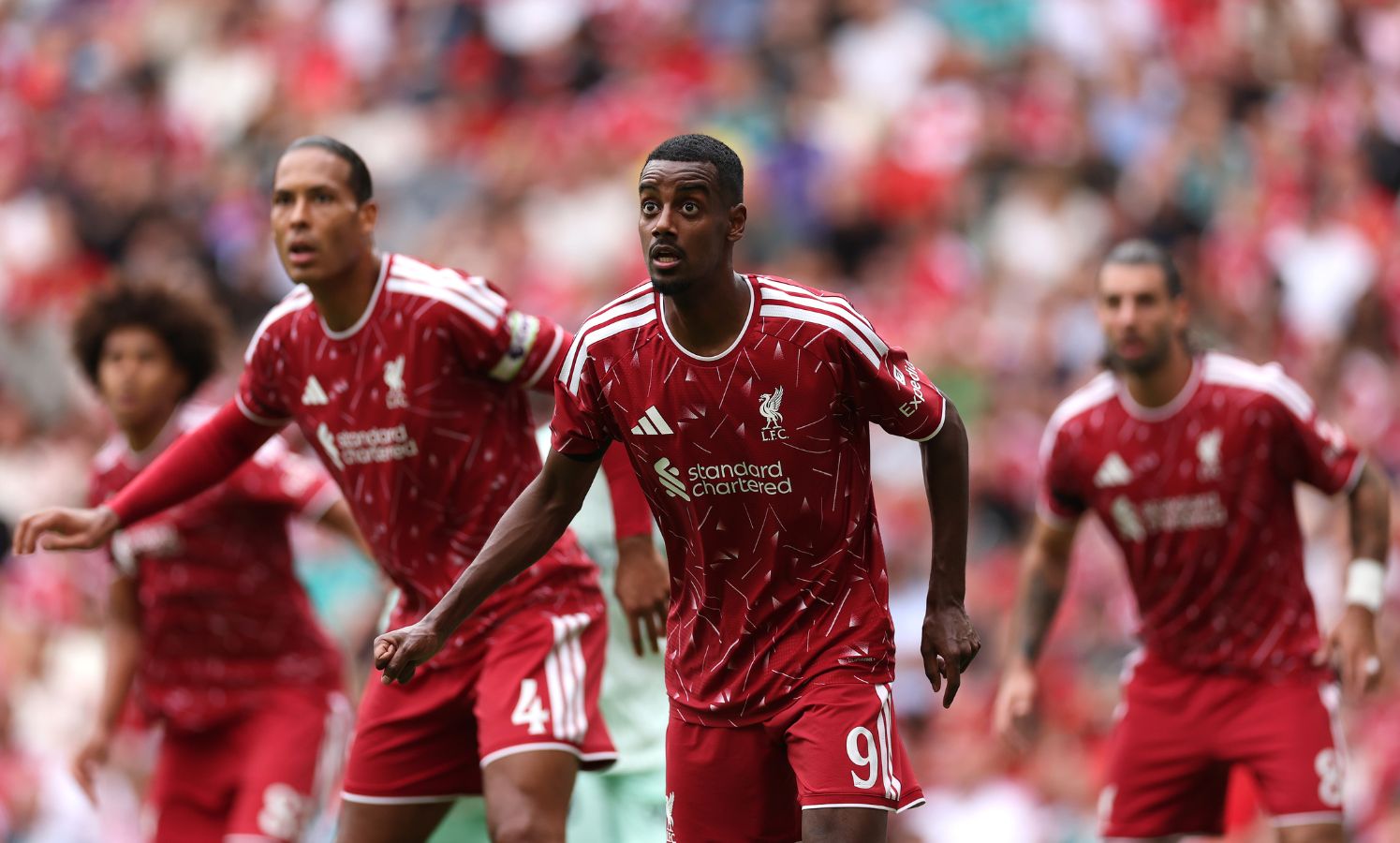 Van Dijk trabalhou com companheiros de equipe