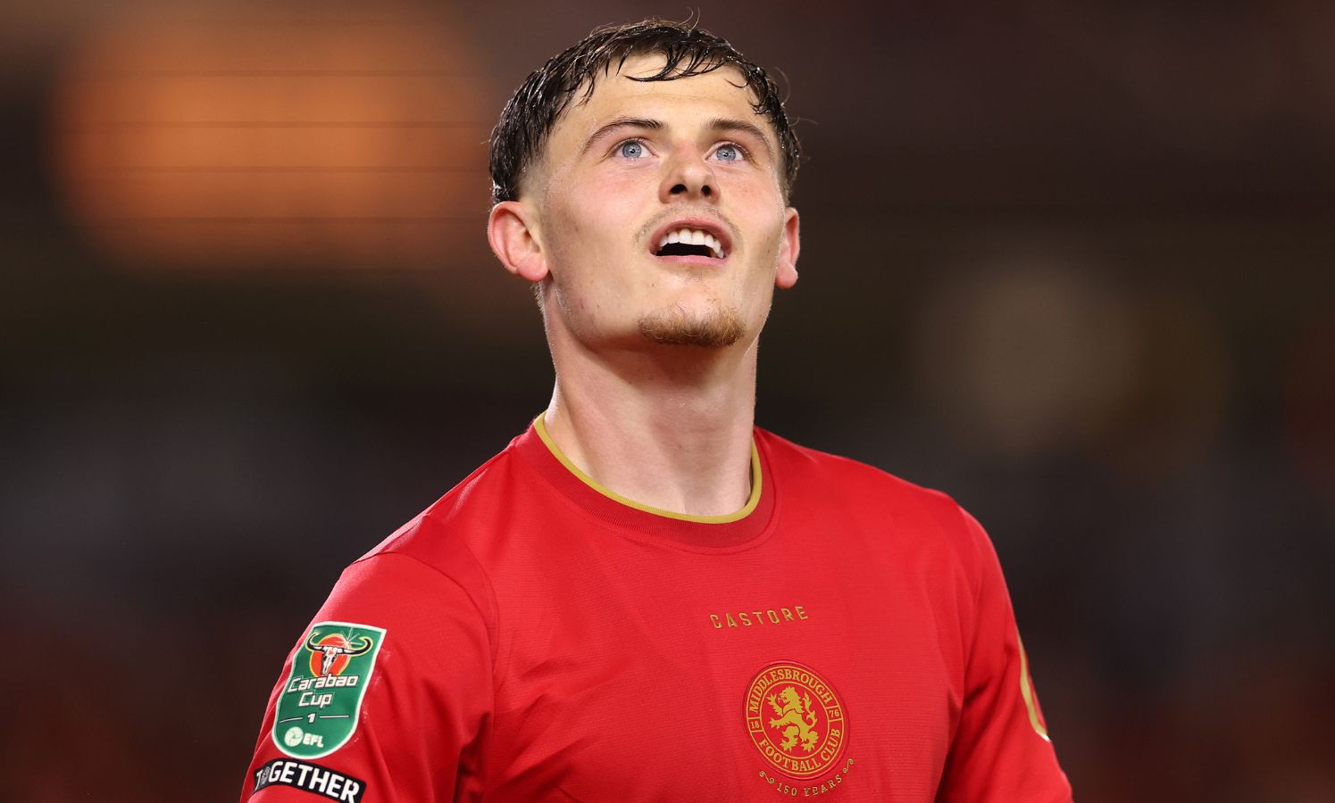 Will Lankshire em ação pelo Middlesbrough