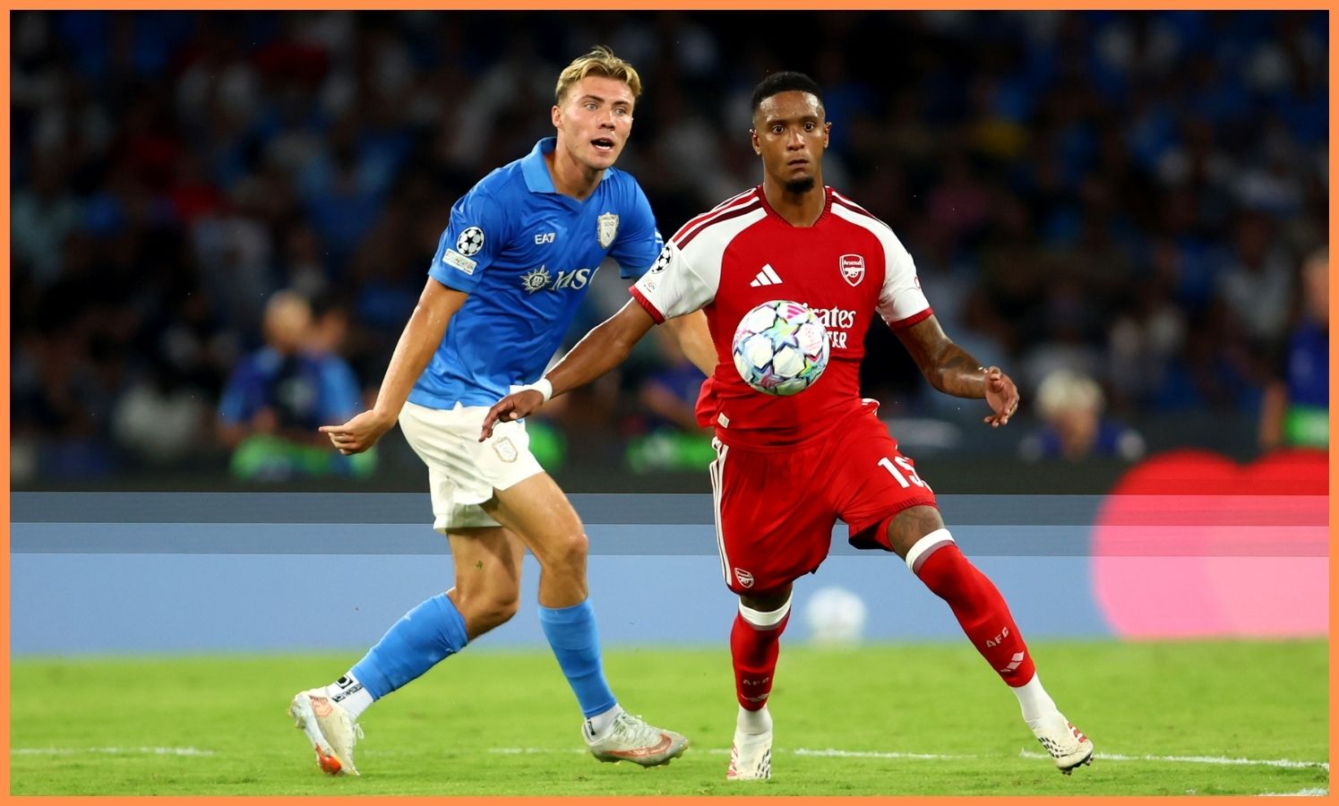 106 passes, 98% accuracy: Arsenal star displayed assured performance vs Napoli