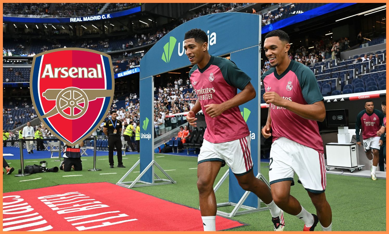 Jude Bellingham e Trent Alexander-Arnold