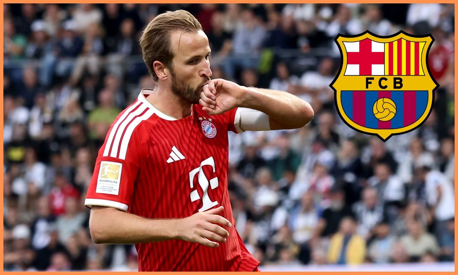 Harry Kane marca pelo Bayern de Munique