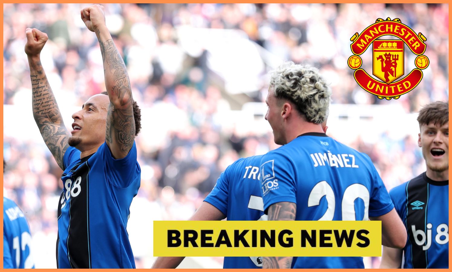 Jogadores do Bournemouth comemoraram contra o Newcastle na temporada passada