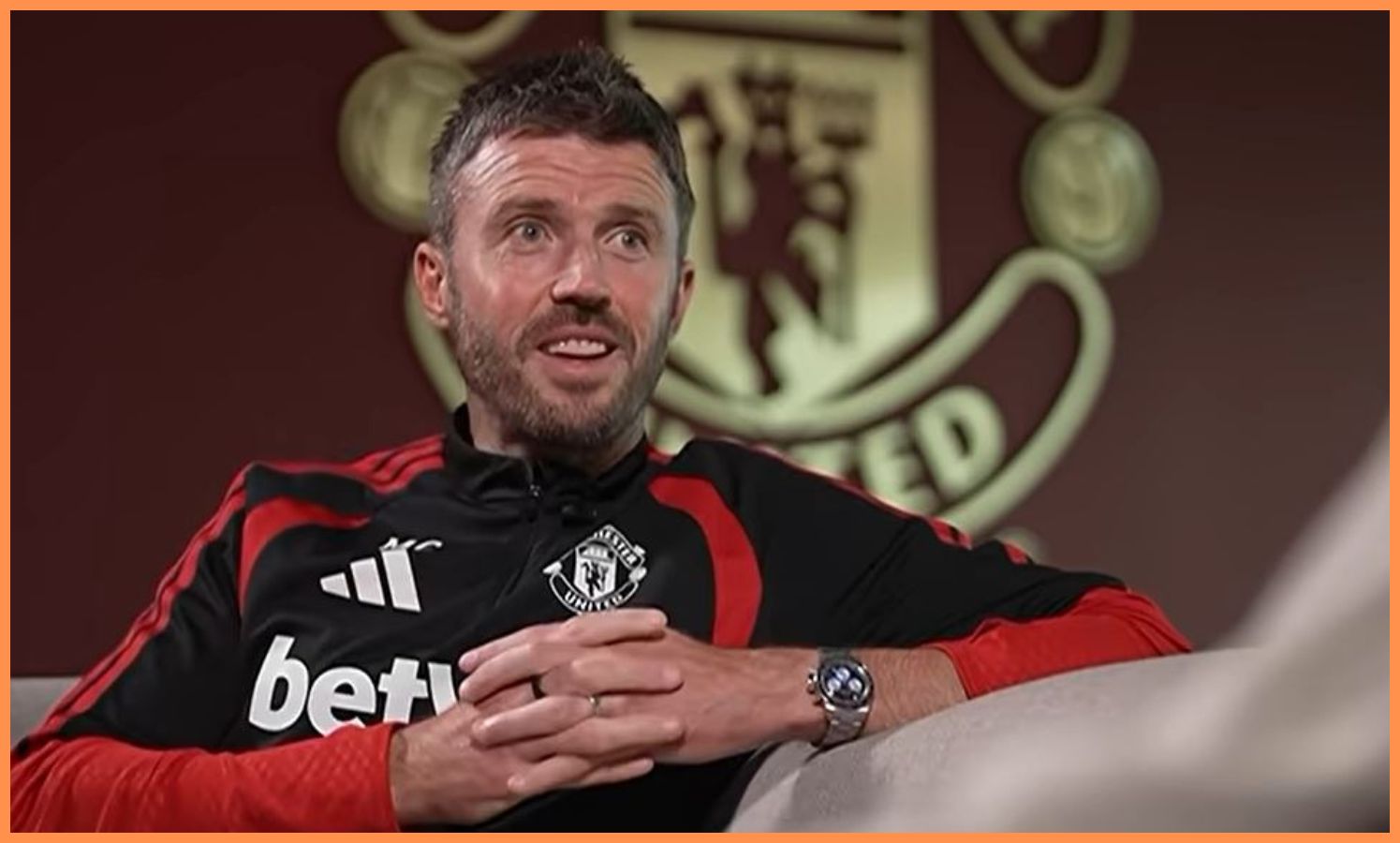 Video: Michael Carrick makes slightly baffling Manchester United tactical claim