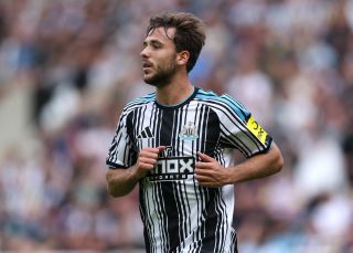Nico Gonzalez in action for Newcastle
