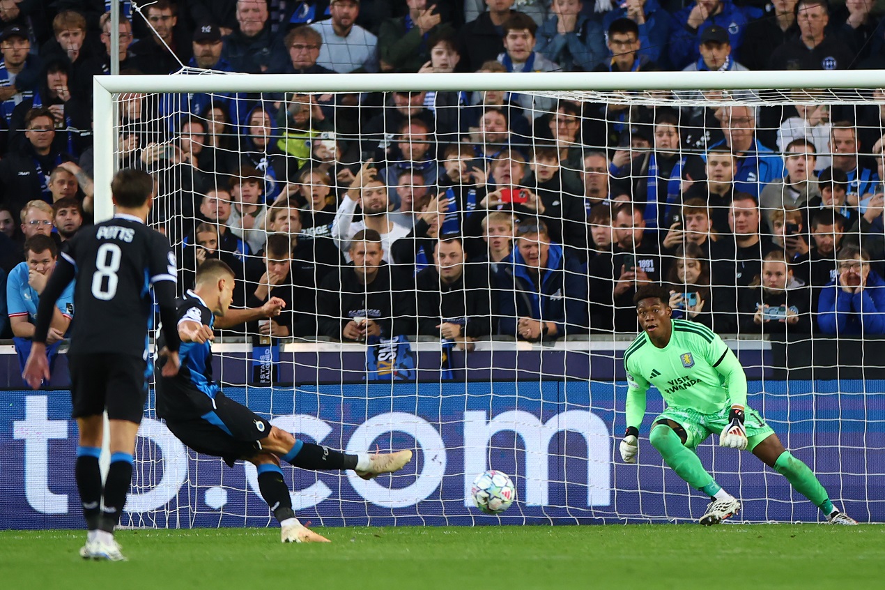club-brugge-kv-v-aston-villa-fc-uefa-champions-league-2026-27-league-phase-md1-1 Man United & Spurs scouts were present to watch 22-year-old striker in Champions League