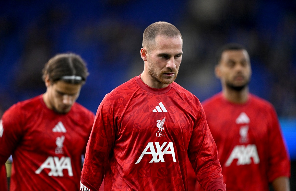 Alexis Mack Allister, do Liverpool, aquece
