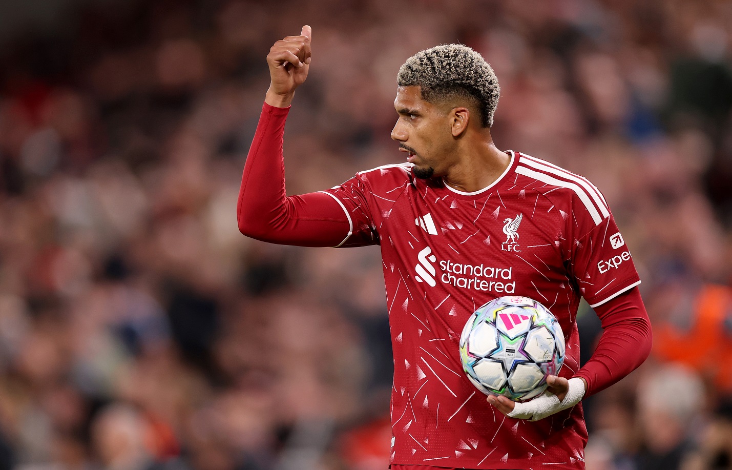liverpool-fc-v-atletico-de-madrid-uefa-champions-league-2026-27-league-phase-md1-1 Ronald Araujo drops major Liverpool future hint after Atletico Madrid victory